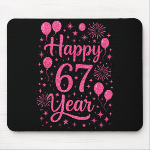 New Year's Eve 2026 Happy 67 Year Gen Z Funny Meme Mouse Mat