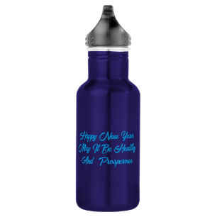 New Year's Eve Celebration El Año Viejo 532 Ml Water Bottle
