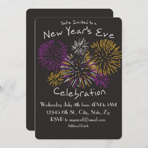 New Year's Eve Celebration Invitation
