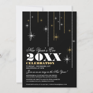 New Year's Eve Celebration Invitations