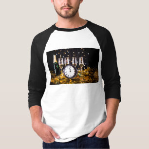 New Year's Eve celebration SlipperyJoe's champagne T-Shirt