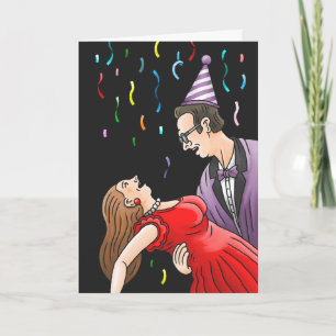 New Years Eve Confetti Party Invitation