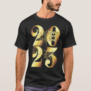 New Year's Eve Fireworks NYE Celebration Happy New T-Shirt