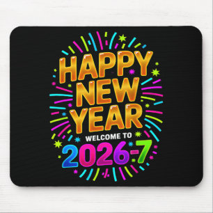 New Year's Eve Happy New Year 2026-7 Funny 67 Kids Mouse Mat