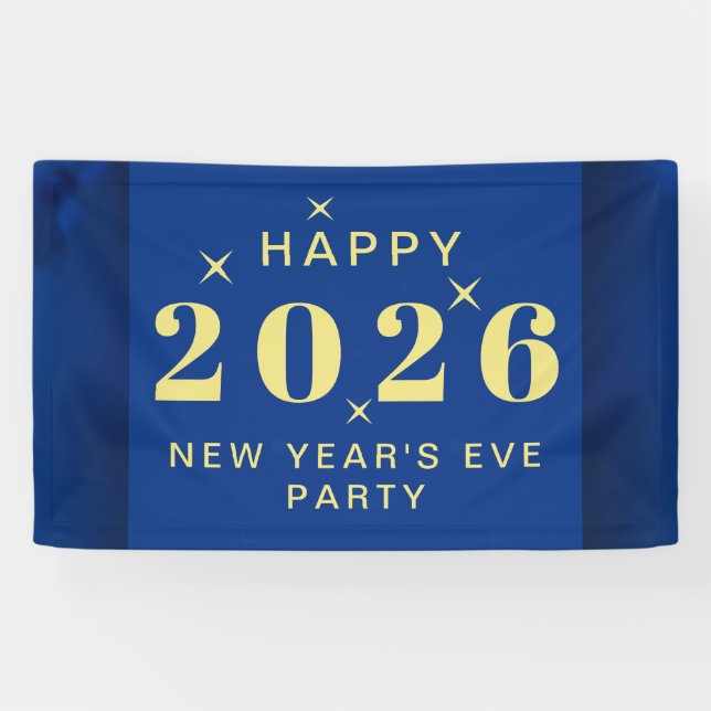 New Years Eve Holiday Party Banner (Horizontal)