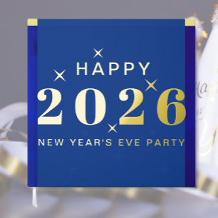 New Years Eve Holiday Party Guest Book