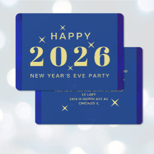 New Years Eve Holiday Party Invitation