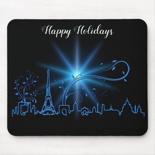 New Year's eve in Paris             Mouse Mat (Front)