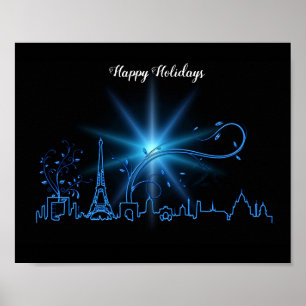 New Year's eve in Paris               Poster