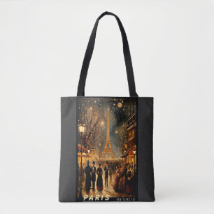 New Year's Eve in Paris Tote Bag