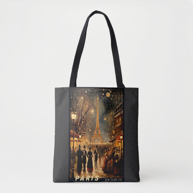 New Year's Eve in Paris Tote Bag (Front)