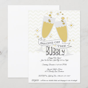 New Years Eve Night Party Invitation