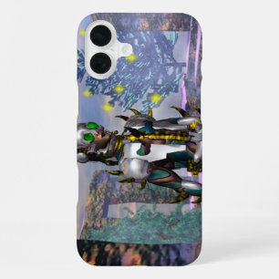 NEW YEAR'S EVE OF A CYBORG iPhone 16 PLUS CASE