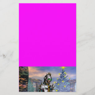 NEW YEAR'S EVE OF A CYBORG STATIONERY