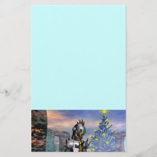 NEW YEAR'S EVE OF A CYBORG STATIONERY