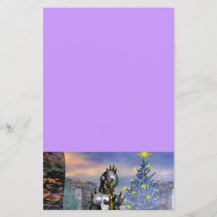 NEW YEAR'S EVE OF A CYBORG STATIONERY
