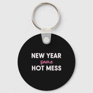 New Years Eve Outfits Women, Funny New Year Same M Key Ring
