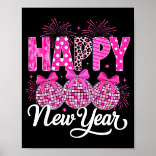 New Years Eve Party Countdown Happy New Year Firew Poster