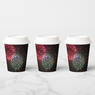 New Year's Eve party Fireworks Paper Cups