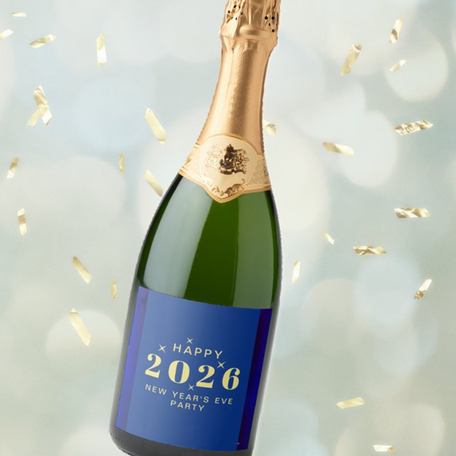 New Years Eve Party Food and Beverage Label Set (New Years Eve Party Food and Beverage Label Set)