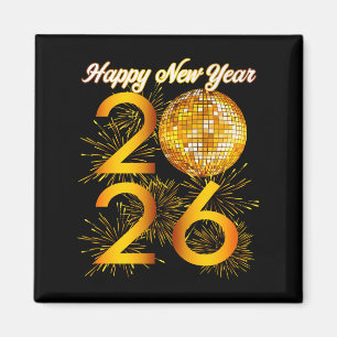 New Years Eve Party - Happy New Year 2026 Premium  Magnet