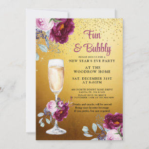 New Year's Eve Party Invitation