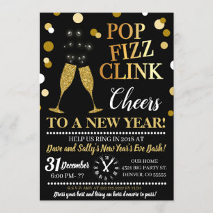 New Years Eve Party Invitation