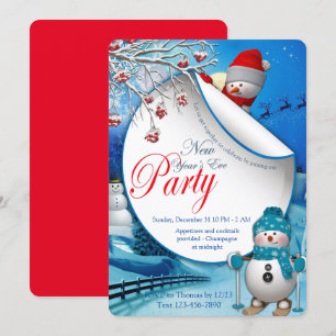 New-years Eve Party Invitation