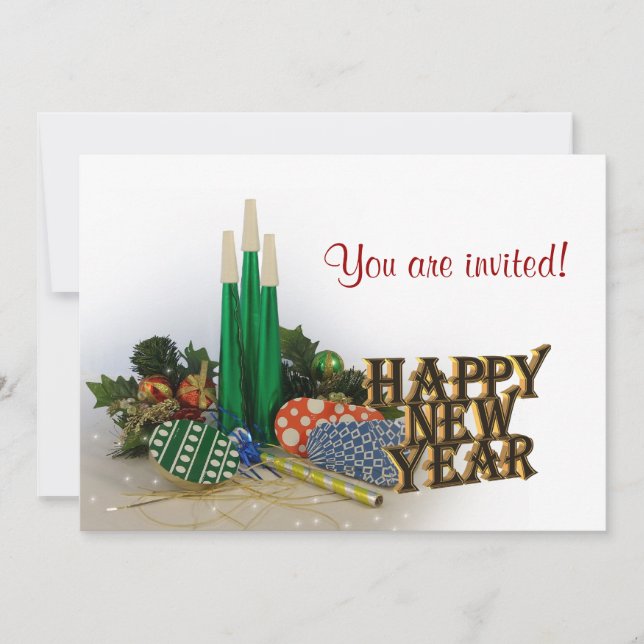 New Years Eve Party invitation (Front)