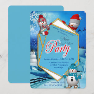 New-years Eve Party Invitation