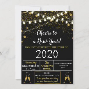New Years Eve Party Invitation