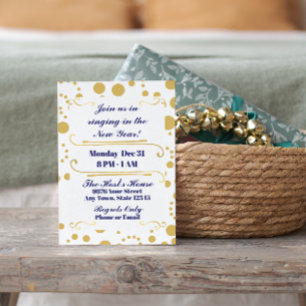 New Year's Eve Party Invitation