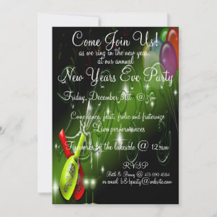 New Years Eve Party Invitation
