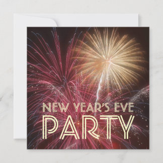 New Year's Eve Party invitation
