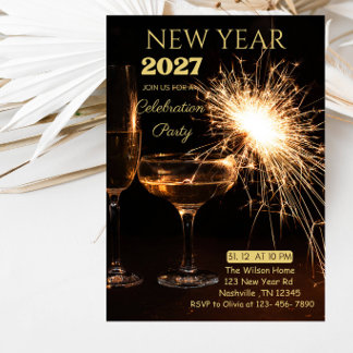 New Year's Eve Party Invitation 2027