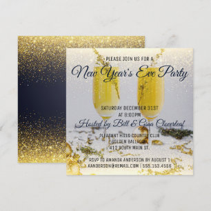 New Year's Eve Party Invitation Luxury