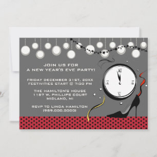 New Year's Eve Party Invitations
