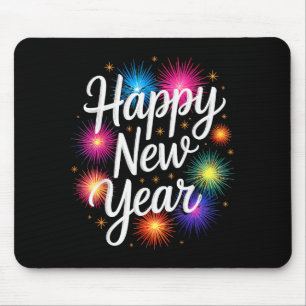 New Years Eve Party Matching Happy New Year  Mouse Mat