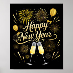 New Years Eve Party Nye Matching Family Happy New Poster