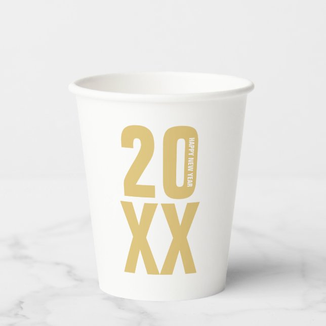 New Years Eve Party Paper Cups (Front)