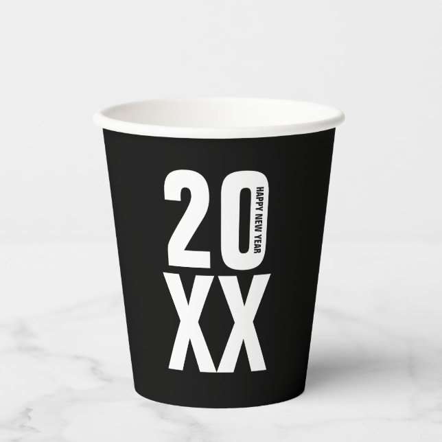 New Years Eve Party Paper Cups (Front)
