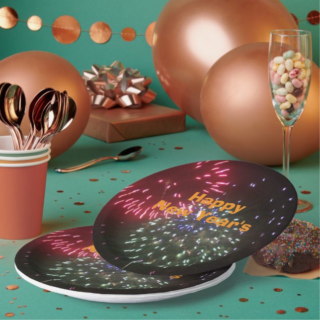 New Year's Eve Party Plates (Multi)