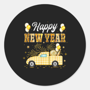 New Years Eve Party Supplies 2026 Happy New Year T Classic Round Sticker