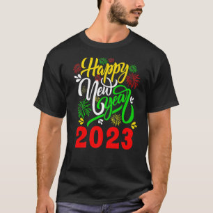 New Years Eve Party Supplies Kids NYE 2023 Happy N T-Shirt