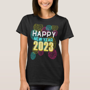 New Years Eve Party Supplies NYE 2023 Happy New Ye T-Shirt