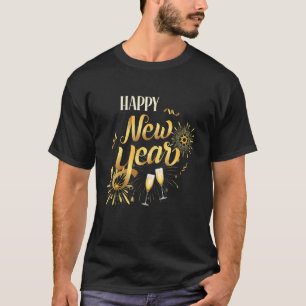 New Years Eve Party Supplies NYE 2023 Happy New Ye T-Shirt