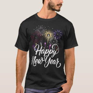 New Years Eve Party Supplies Nye 2025 Happy New Ye T-Shirt