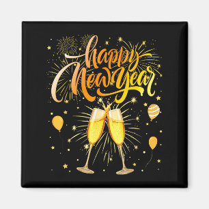 New Years Eve Party Supplies Nye Matching Happy Ne Magnet
