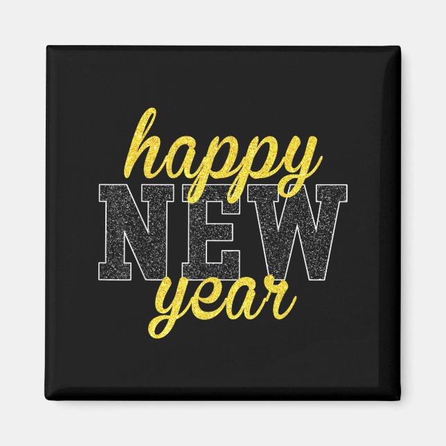 New Years Eve Party Supplies Nye Matching Happy Ne Magnet (Front)