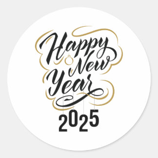 New Year's Eve Sticker | 2025 Celebration Decal